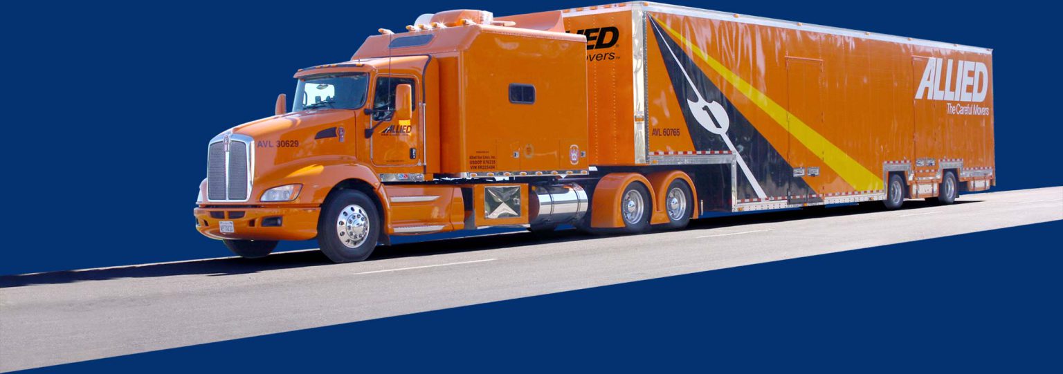 Allied moving truck